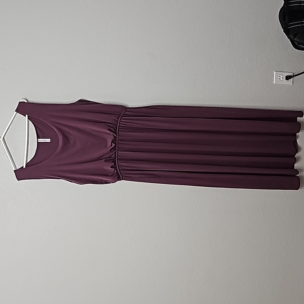 Zenana Premium 3X Maxi Dress – Eggplant Purple – NWOT